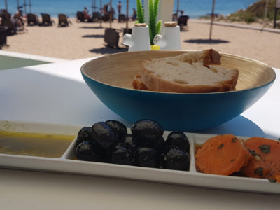 Cabanas Beach, disfrutando de la comida en las playas del Algarve