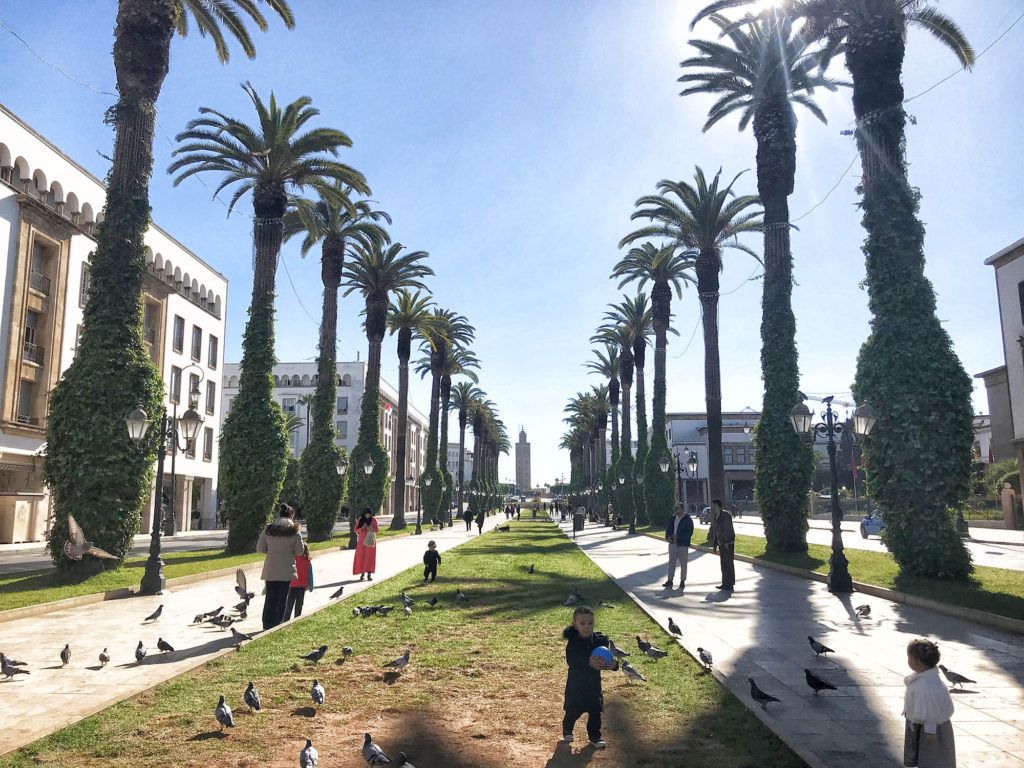 Qué ver en Rabat: Avenida de Mohammed V