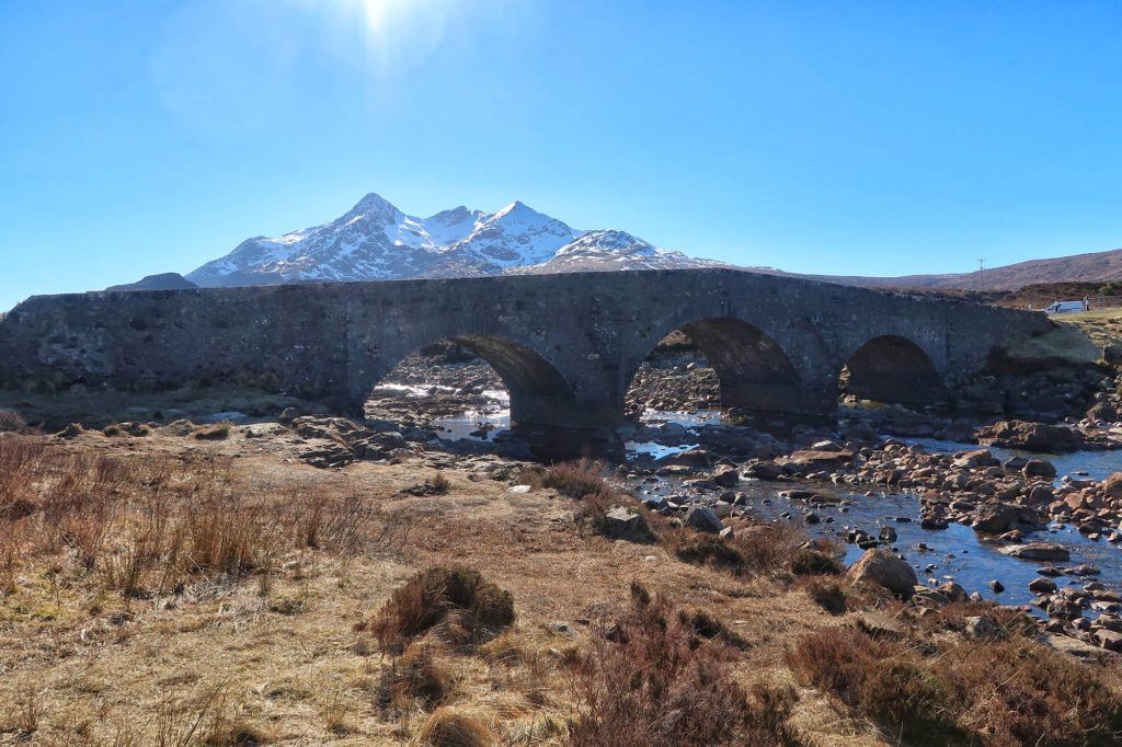 Ruta por Escocia en coche: Montes Cuillin