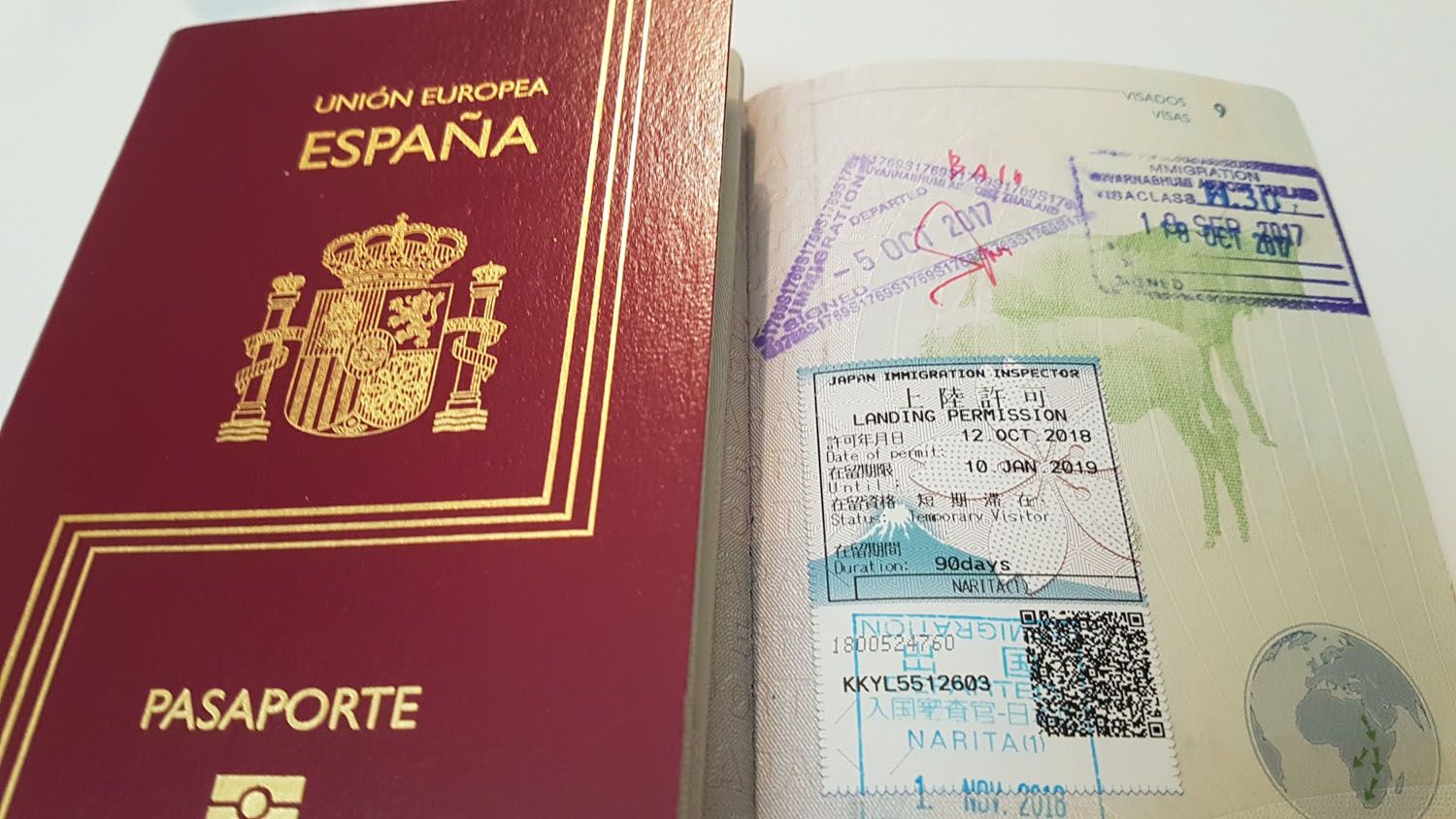 Cual es el numero de pasaporte español