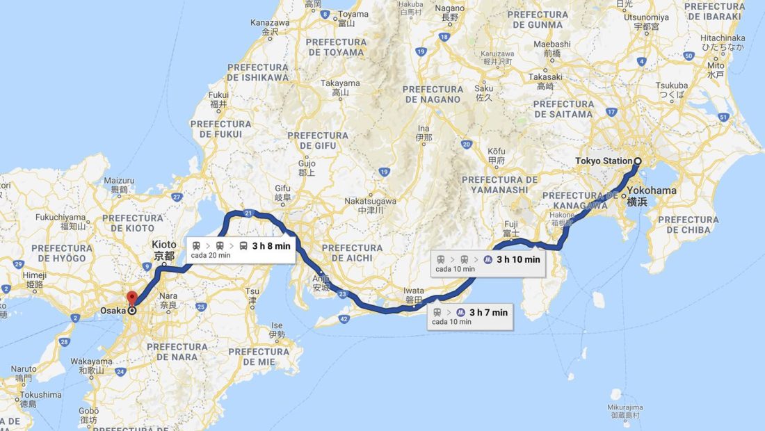 ▷ Cómo ir de Tokio a Osaka | ✔MEJOR opción ✔MEJOR precio
