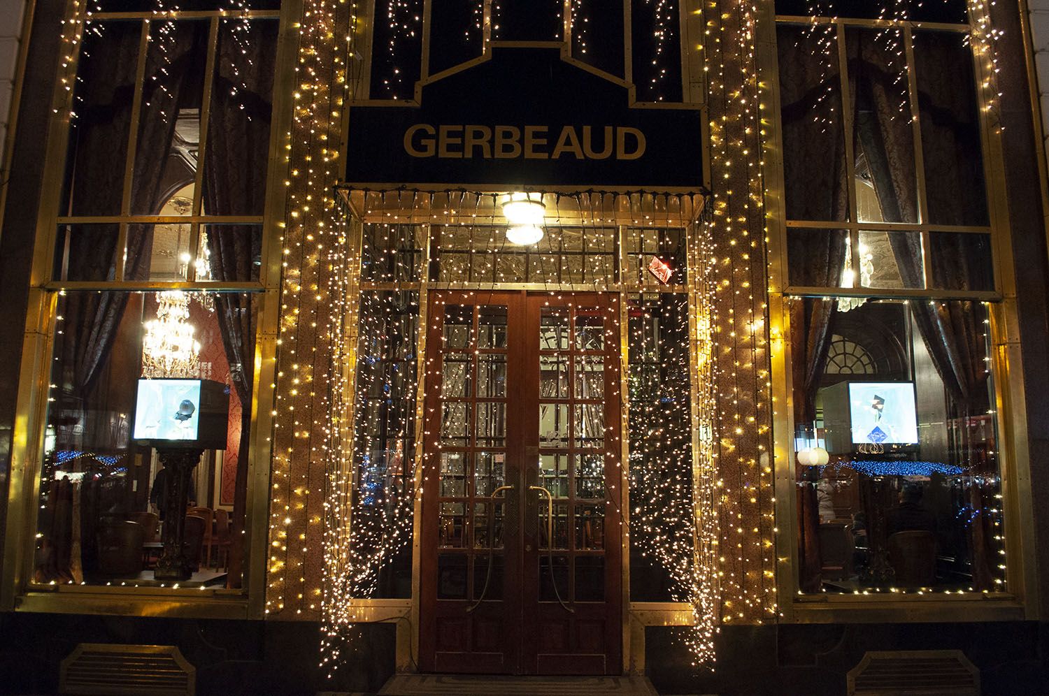 Qué ver en Budapest: Gerbeaud - Budapest en Navidad