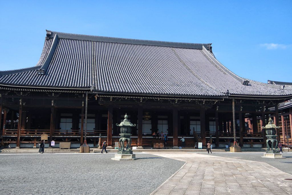 Qué ver en Kioto: templo Nishi Hongan-ji