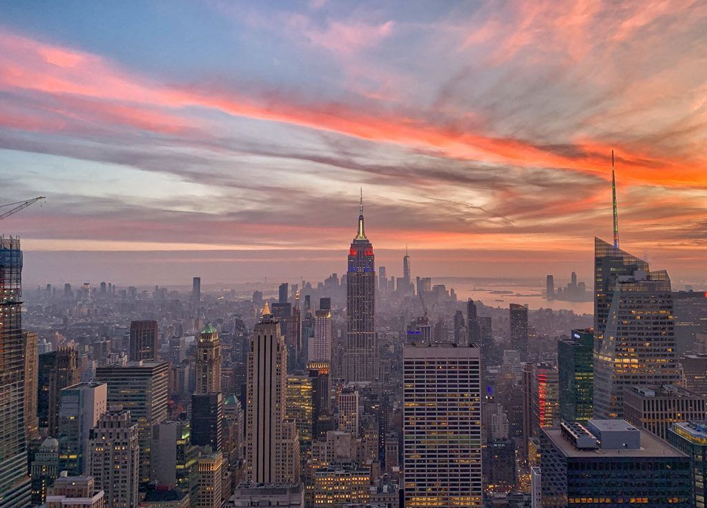 Guía de Nueva York: Top of the Rock - mapa de Nueva York - Las mejores rutas en coche del mundo: Costa Este de EEUU - mejor época para viajar a Nueva York