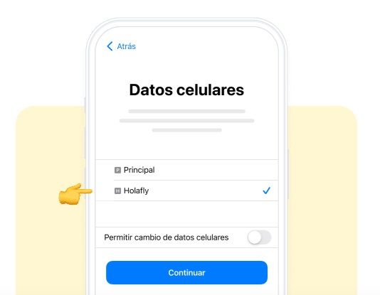 Cómo activar la eSIM de Holafly en Iphone o Android