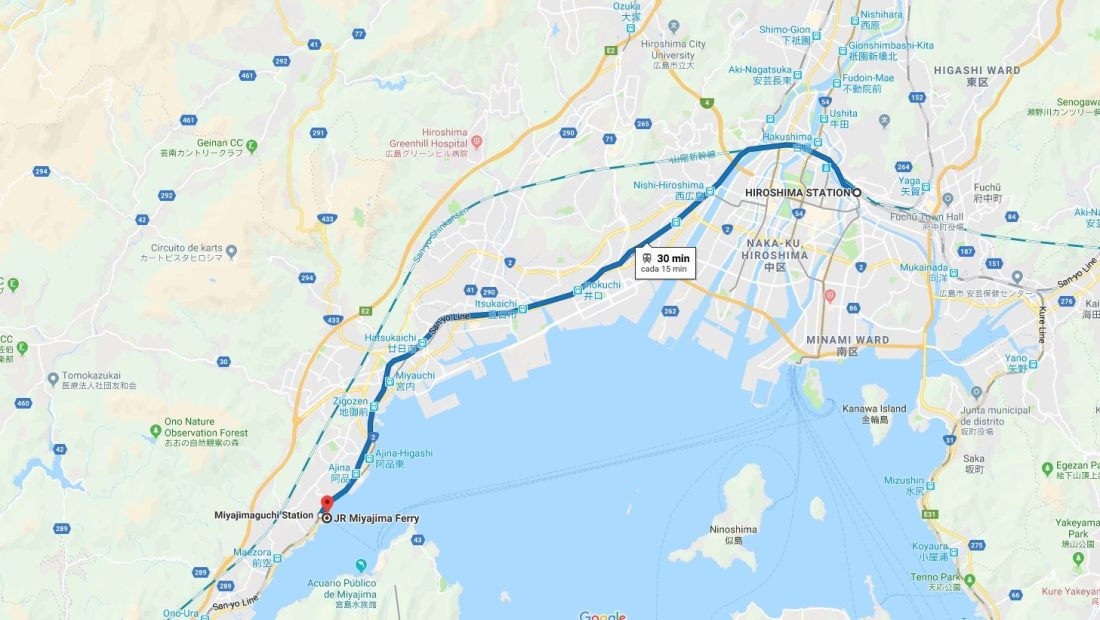 ▷ Cómo ir de Hiroshima a Miyajima | ✔ La MEJOR opción