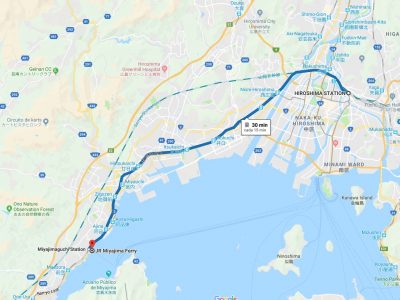 Cómo ir de Hiroshima a Miyajima [OPCIONES + PRECIOS + DURACIÓN]