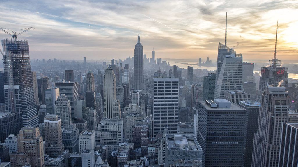 Vistas desde el Top of the Rock - organizar un viaje a Nueva York