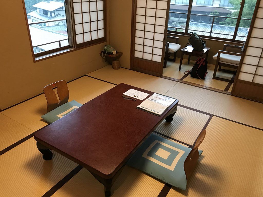 Nuestra habitación en el Iwaso