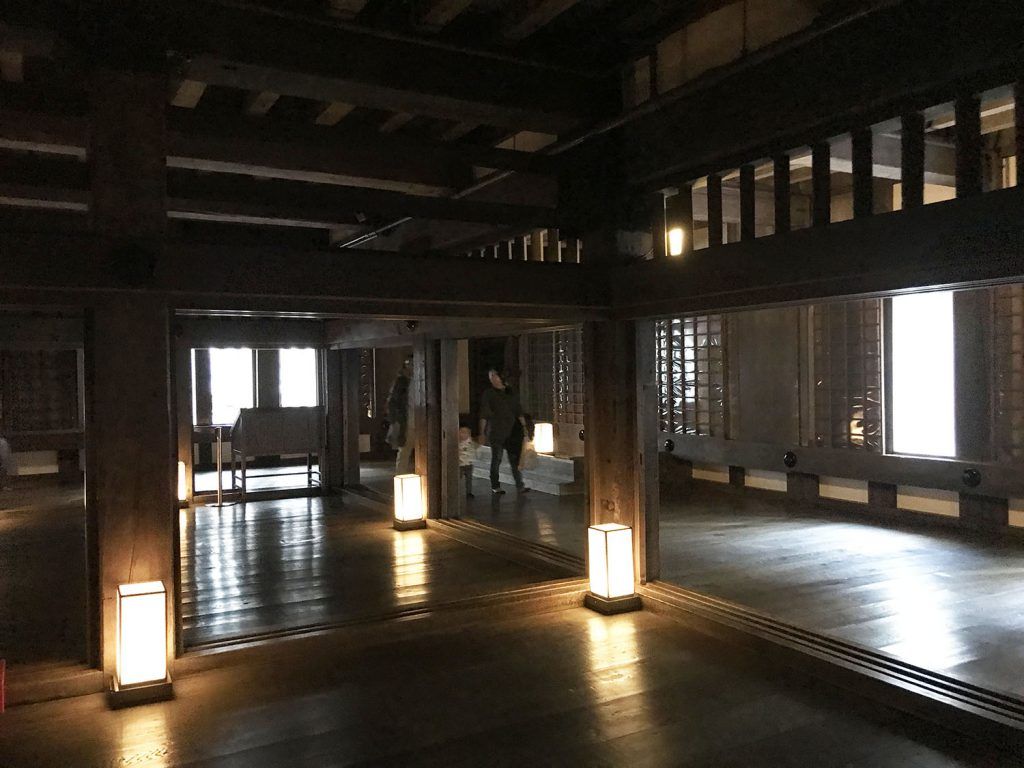 Qué ver en Himeji: interior del castillo de Himeji