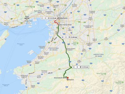 Cómo ir de Osaka a Koyasan [OPCIONES + PRECIOS + DURACIÓN]