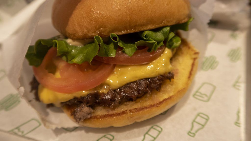 ¿Dónde está la mejor hamburguesa de Nueva York? Shake Shack