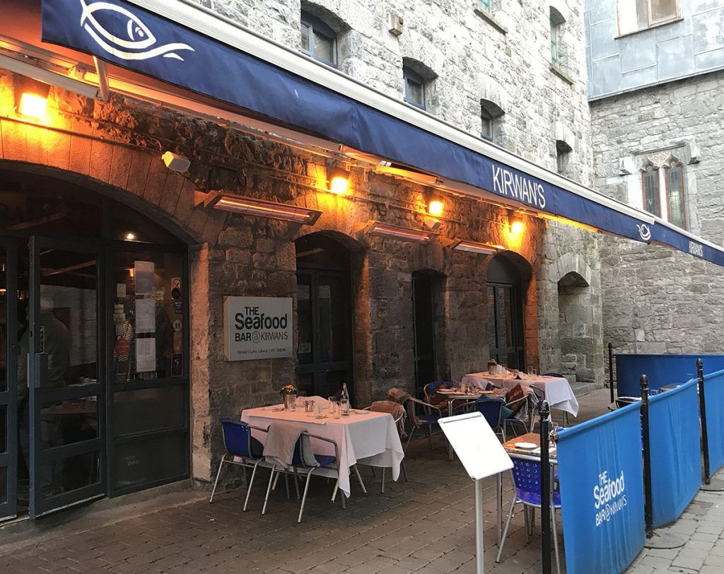 Dónde comer en Galway: The Seafood Bar at Kirwan's