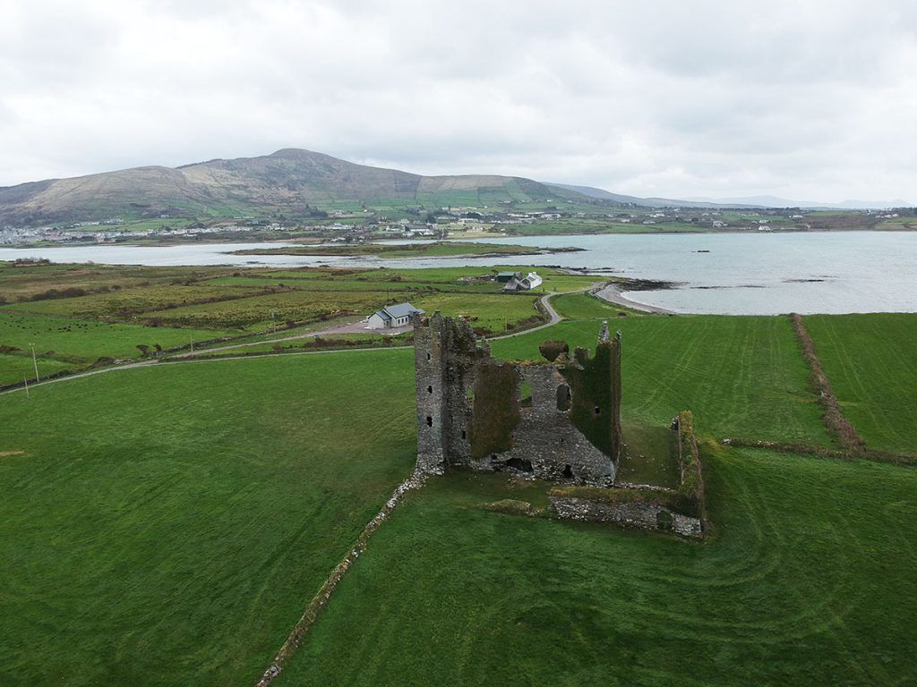 Tercera etapa de nuestra ruta por Irlanda (Ring of Kerry): Ballycarberry Castle