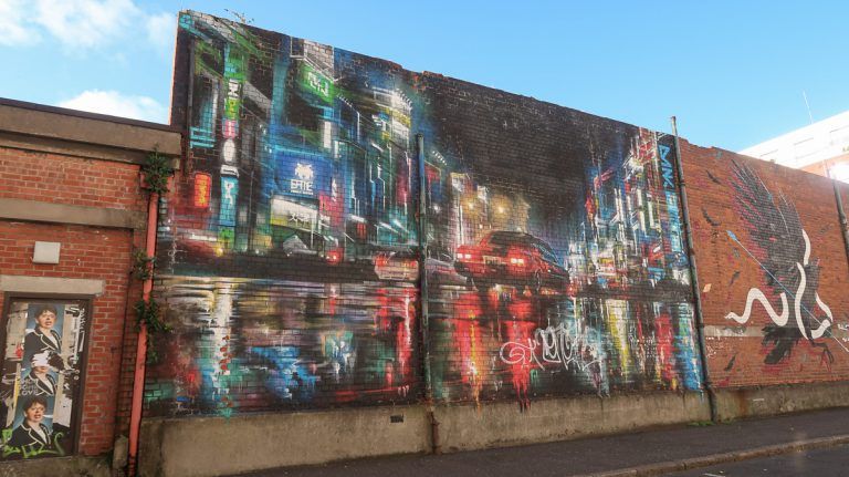 Qué ver en Belfast: grafittis en Belfast