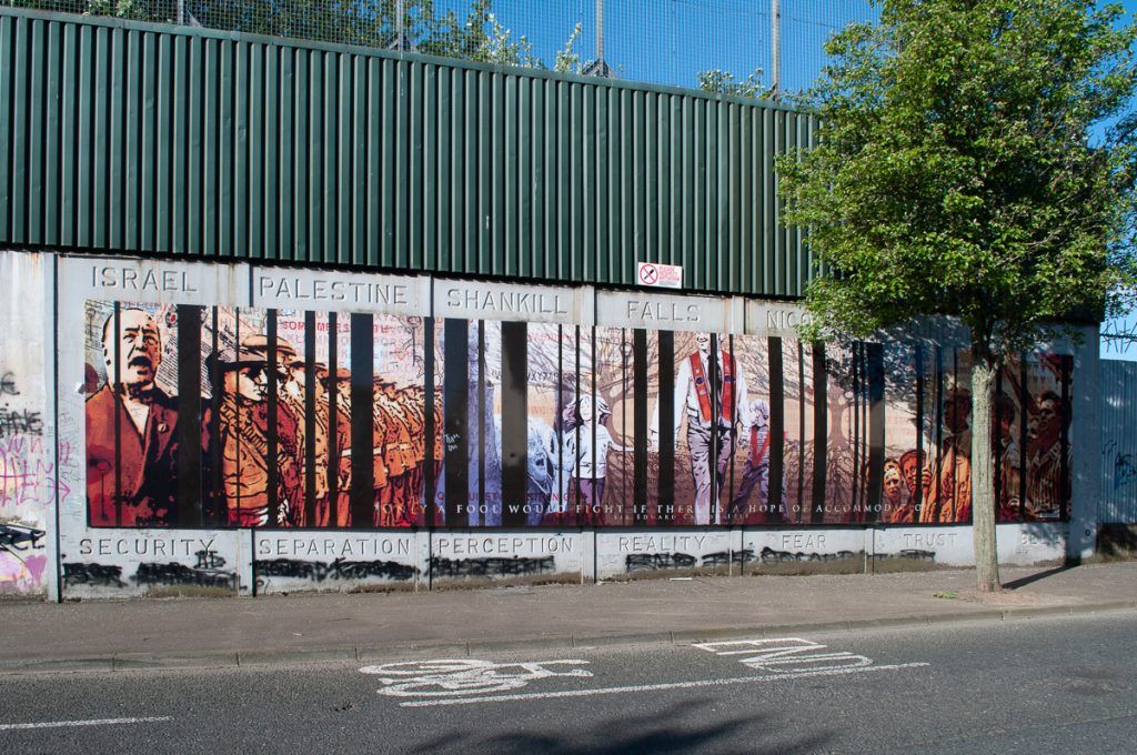 Qué ver en Belfast: Peace Wall