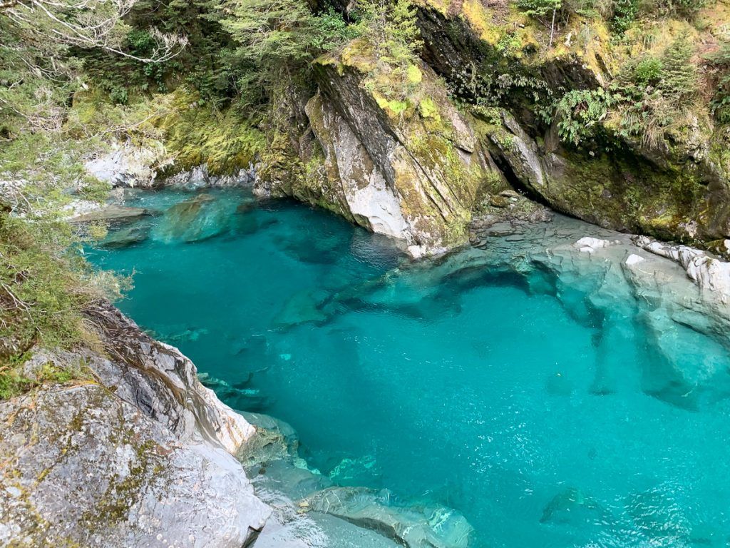 Ruta por Nueva Zelanda: Blue Pools