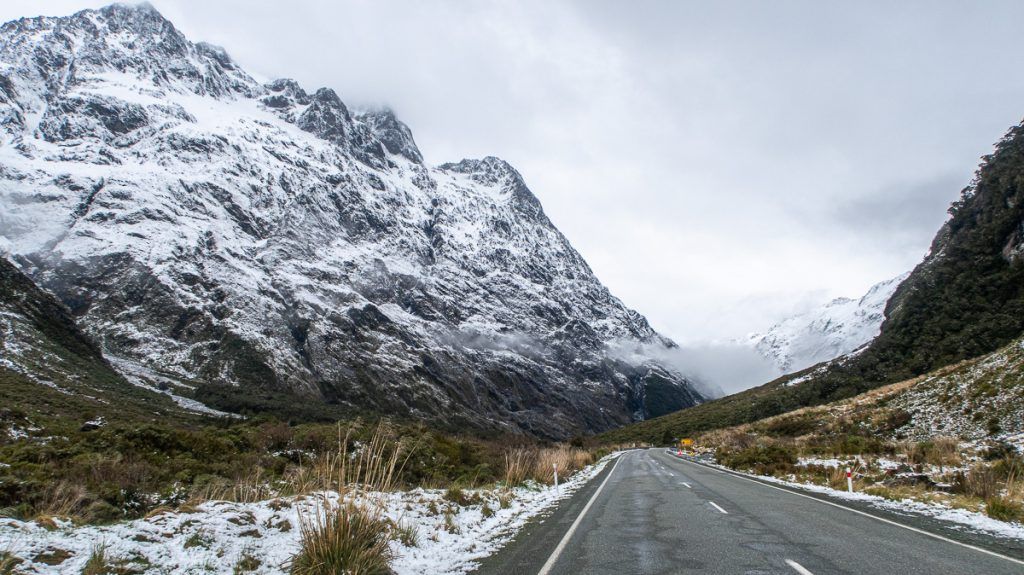 Ruta por Nueva Zelanda: Carretera a Milford Sound