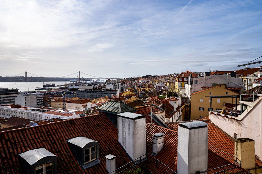 Qué ver en Lisboa: mirador de Santa Catarina