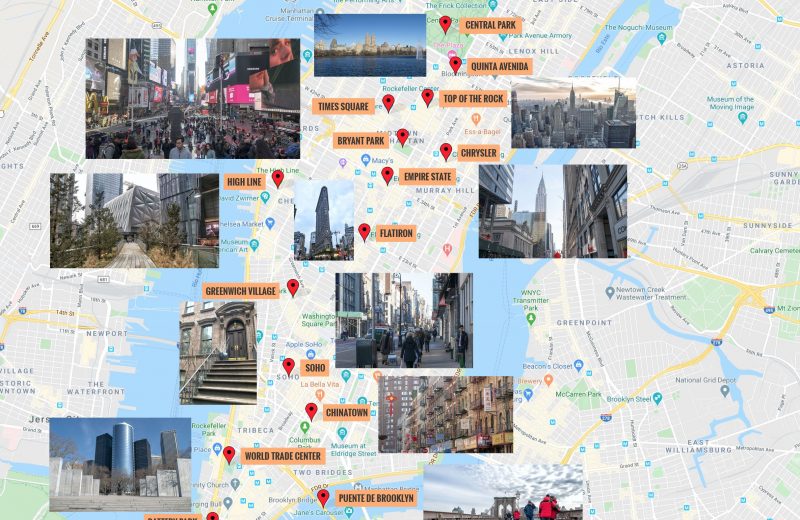 Mapa de Nueva York con los imprescindibles | Gratis y Descargable