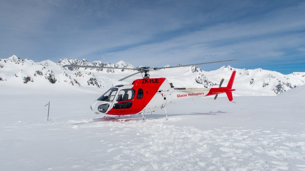 Glaciares de Nueva Zelanda en helicóptero: en lo alto del Franz Josef Glacier