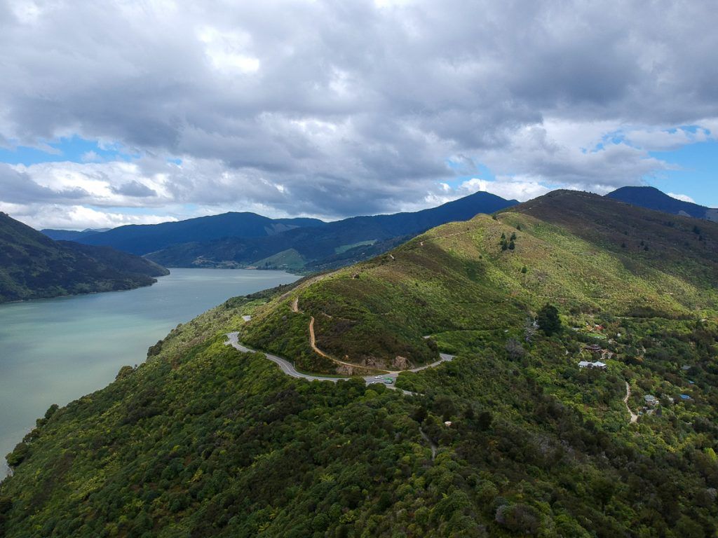 Etapa 4 por NZ entre Wellington y Nelson Lakes: Cullen Point