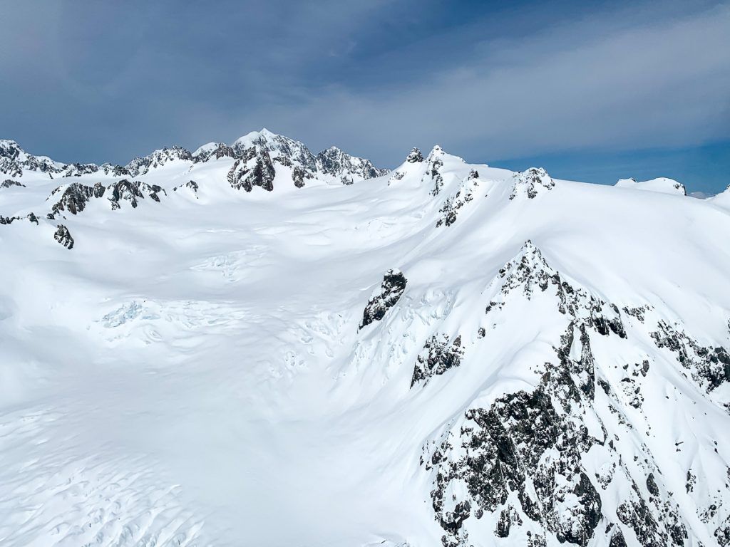 Glaciares de Nueva Zelanda en helicóptero: Franz Josef Glacier