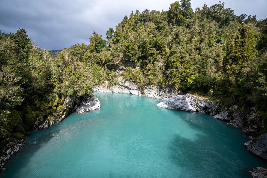 Etapa 5 por NZ recorriendo la West Coast: Hokitika Gorge
