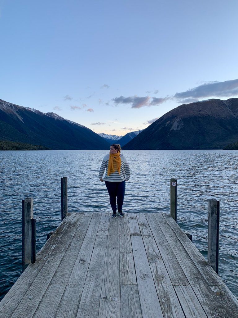 Etapa 4 por NZ entre Wellington y Nelson Lakes: Lago Rotoiti