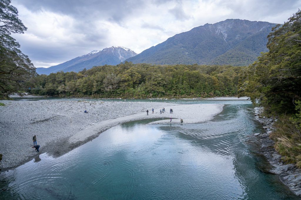 Etapa 7 por NZ desde Haast a Wanaka: Blue Pools