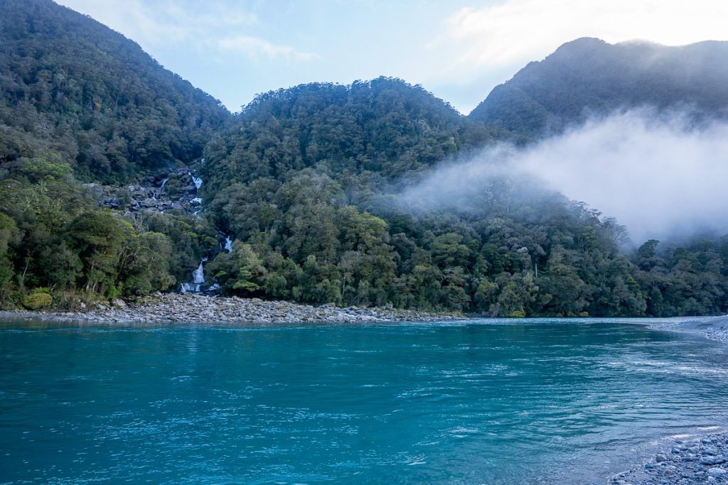 Etapa 7 por NZ desde Haast a Wanaka: Roaring Billy Falls