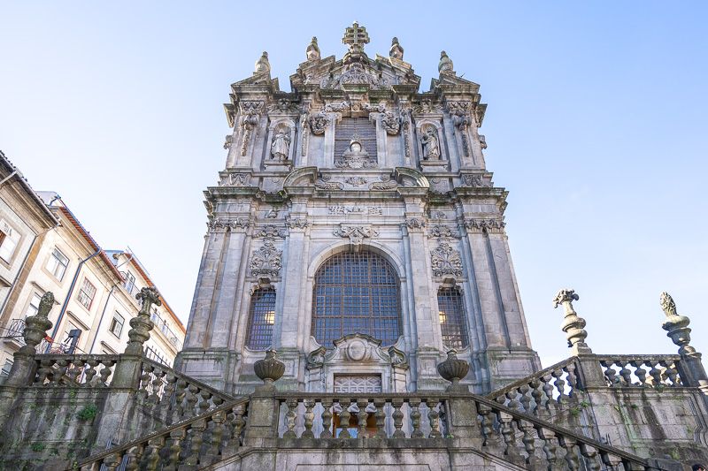 Qué ver en Oporto: iglesia dos Clérigos - cómo moverse por Oporto