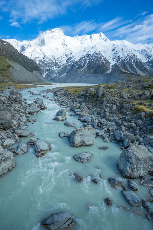 Etapa 12 por NZ por el Monte Cook y Glaciar Tasman: Hooker Valley Track