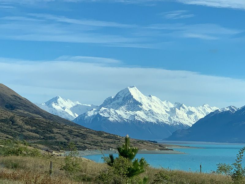 Etapa 12 por NZ por el Monte Cook y Glaciar Tasman: Monte Cook