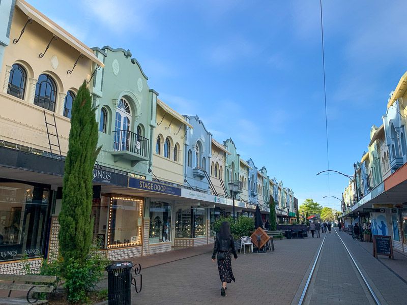 Qué ver en Christchurch: New Regent Street