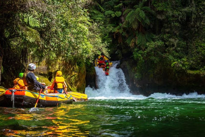 Qué hacer en Rotorua: rafting en el río Kaituna