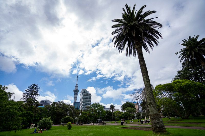 Qué hacer en Auckland: pasear por Albert Park