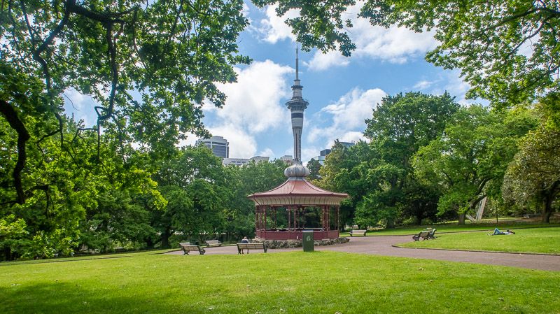 Qué hacer en Auckland: pasear por Albert Park
