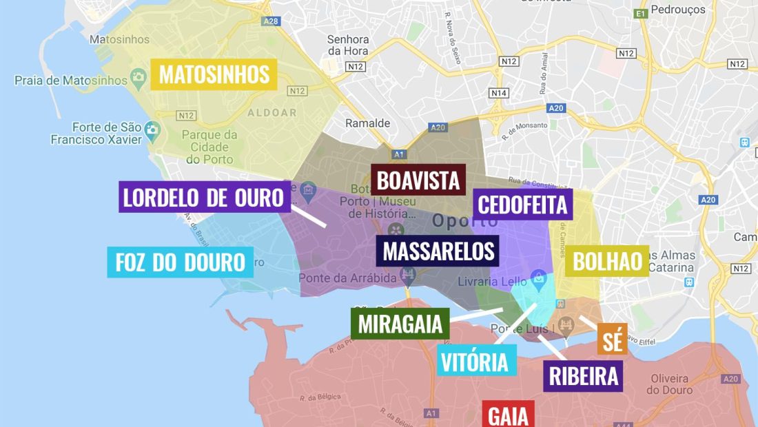 ▷ Barrios de Oporto: qué ver + itinerarios