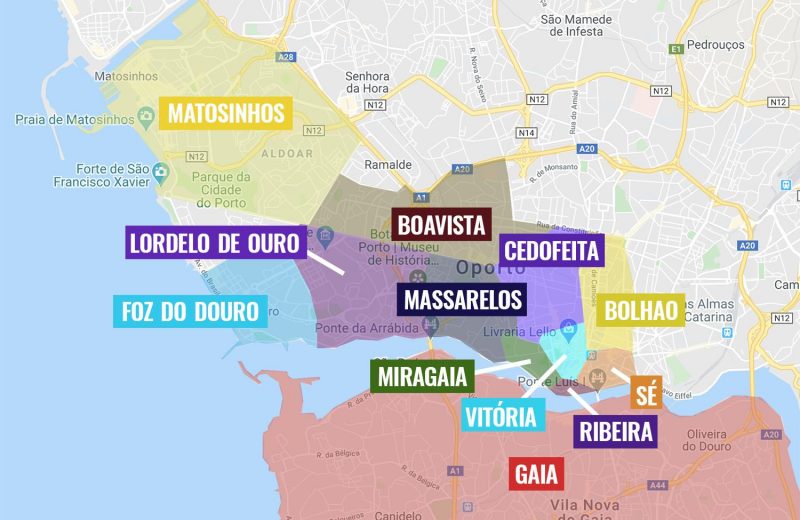 Barrios de Oporto [QUÉ VER + ITINERARIOS]