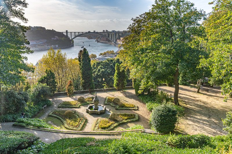 Miradores de Oporto: Jardines del Palacio de Cristal