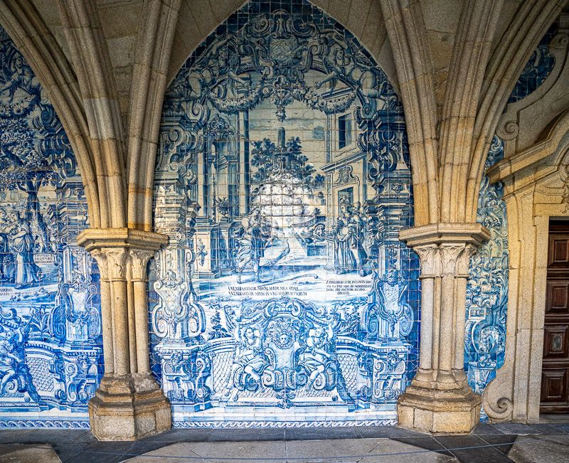 Visitar la catedral de Oporto: el claustro