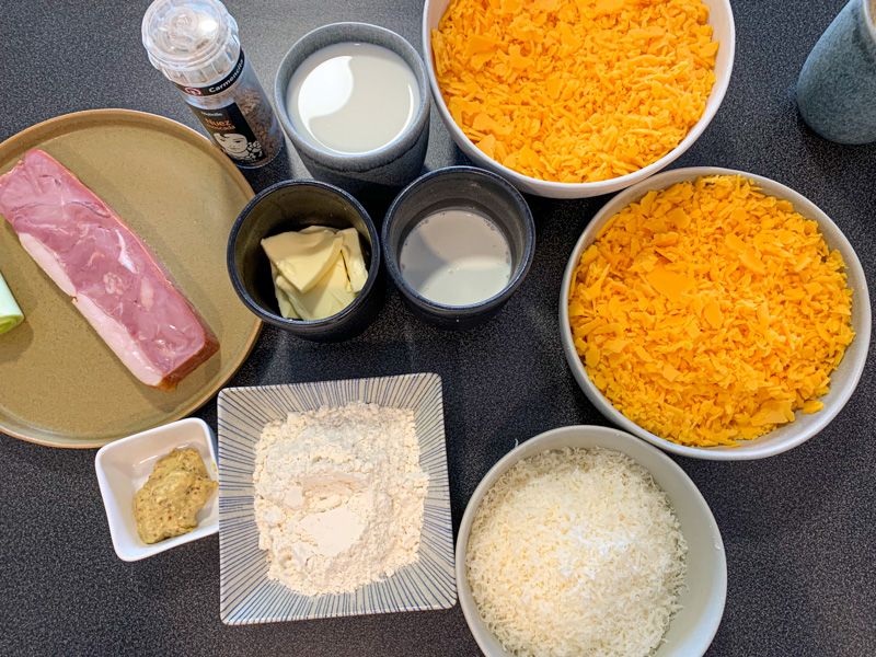 Receta de Mac and Cheese: ingredientes