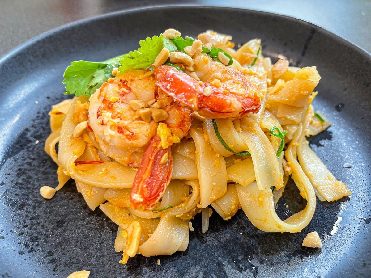Receta de pad thai tailandés casero, rápido y fácil