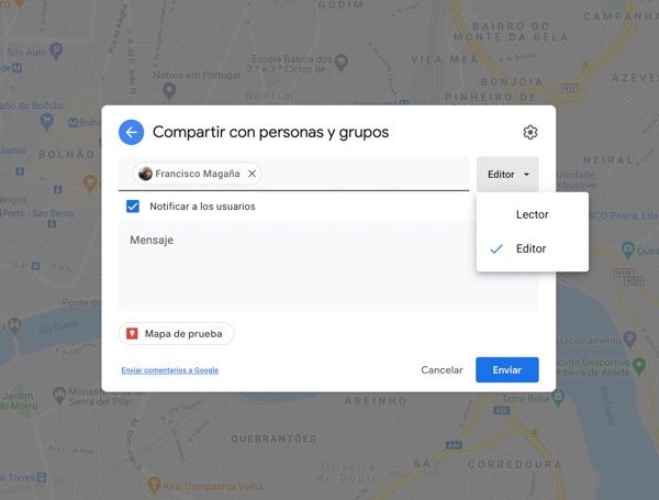 Crear mapas con Google My Maps: cómo compartir los mapas