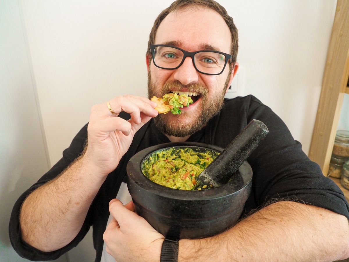 Receta de guacamole casero fácil y riquísimo