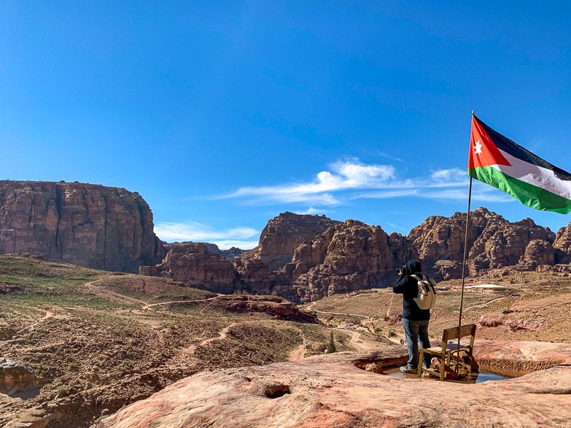 Qué ver en Petra: vistas desde las Tumbas Reales