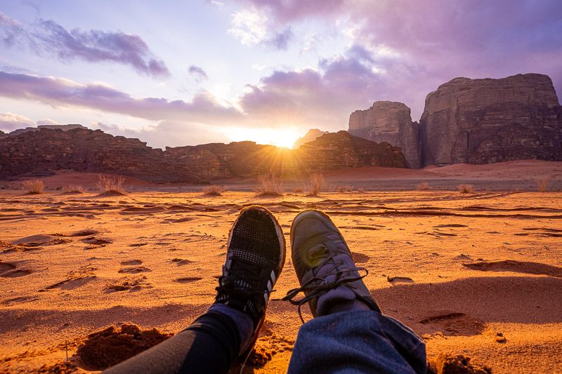 Visitar el desierto de Wadi Rum en Jordania - seguro de viajes para Jordania