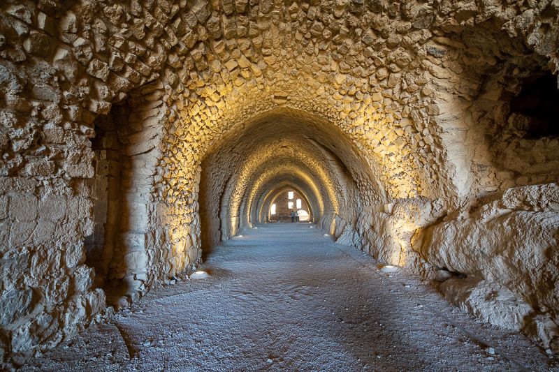 Carretera del Rey en Jordania: castillo de Karak