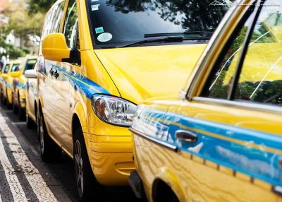 Curiosidades de Madeira: los taxis son amarillo chillón